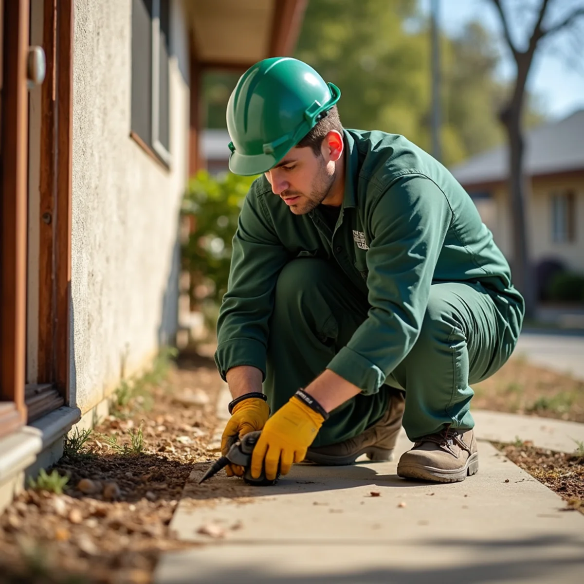 Drywood vs Subterranean Termites in the Central Valley — treatment step