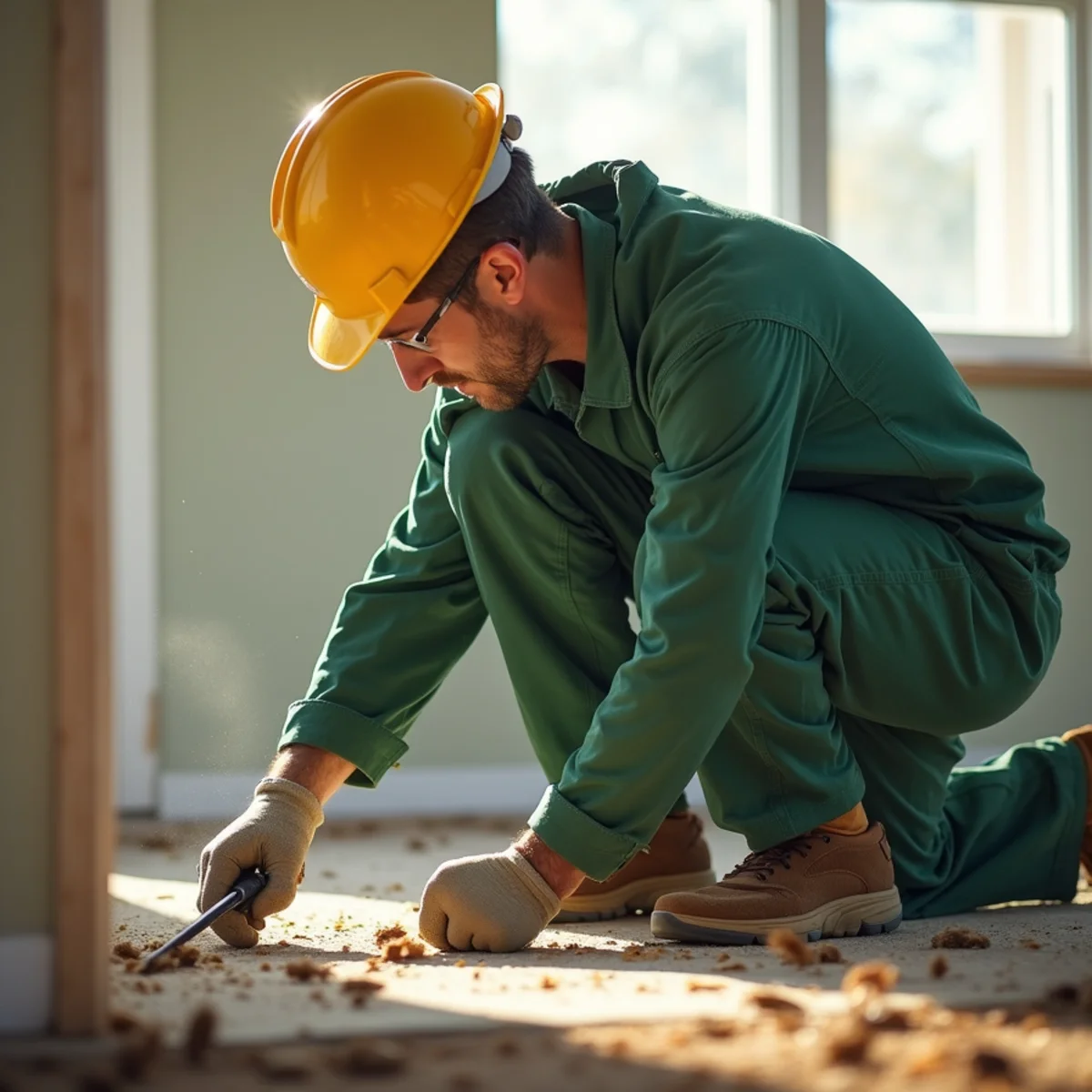 Termites Swarming Indoors: What to Do in the First Hour — treatment step