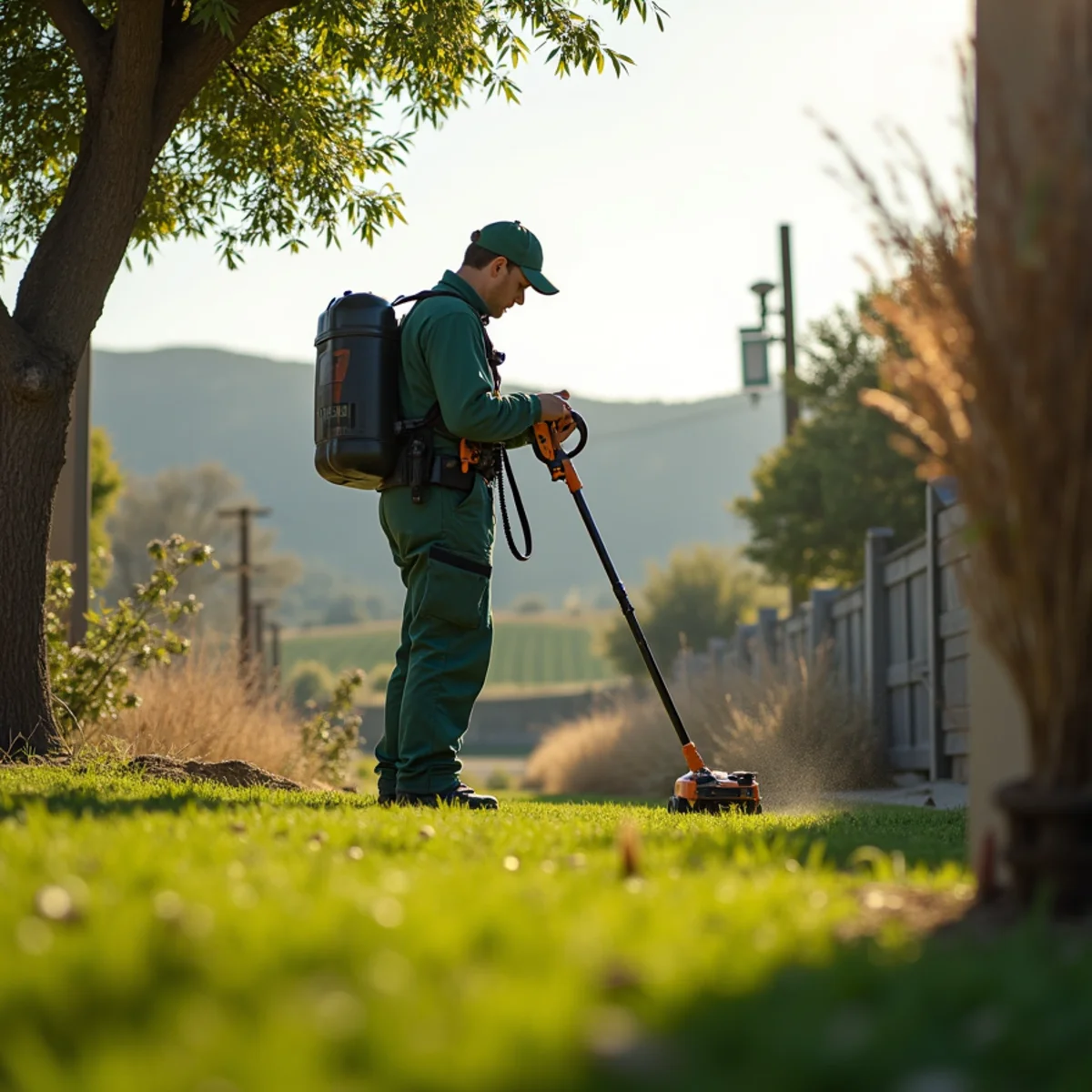 Pest control yard and terrain in Clovis, CA