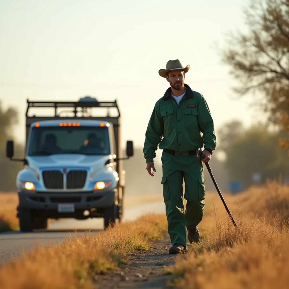 Dry Coast Range rangeland meeting Coalinga homes with oil-field country beyond