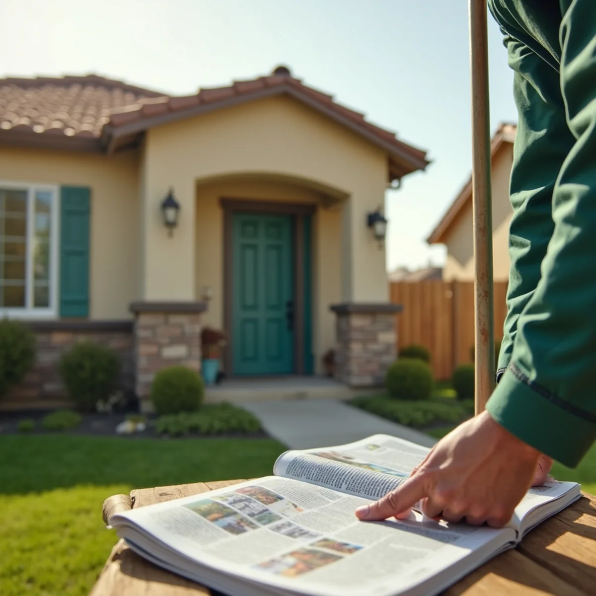 Pest control home exterior in Fowler, CA