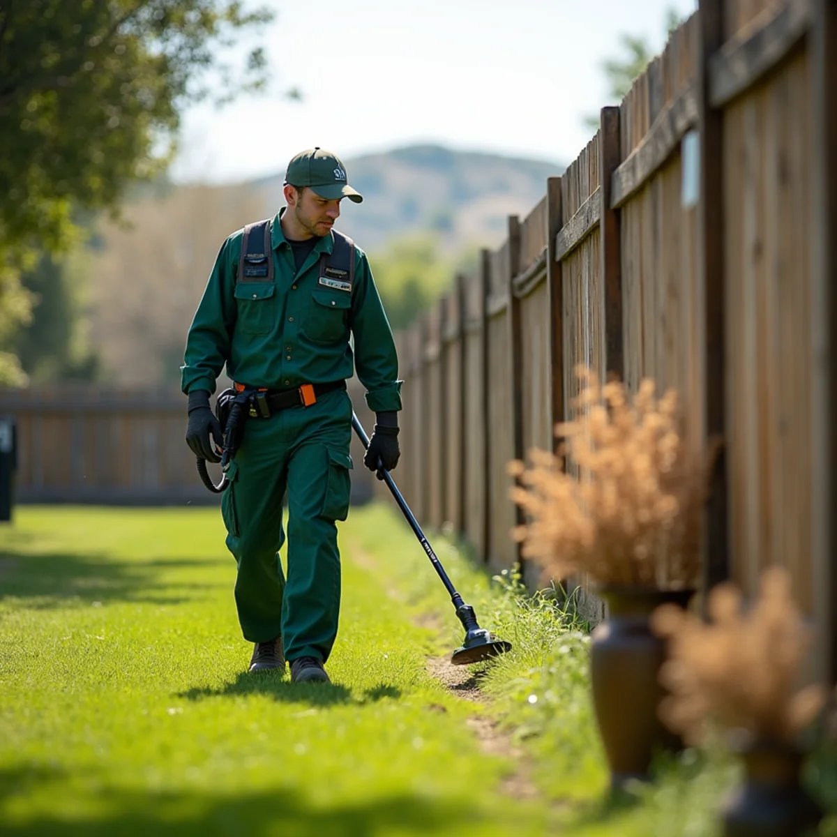 Pest control yard and terrain in Parksdale, CA