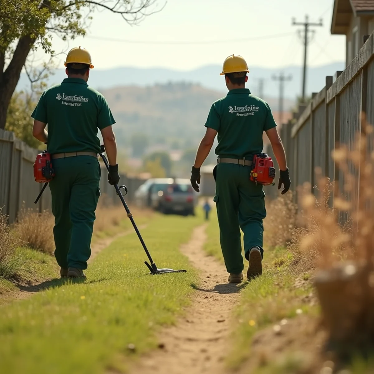 Pest control yard and terrain in Parlier, CA