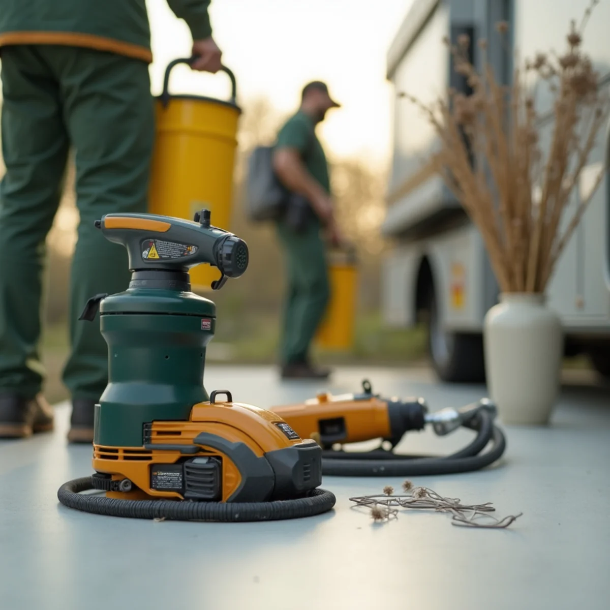 Termite Control equipment detail in Fresno, CA